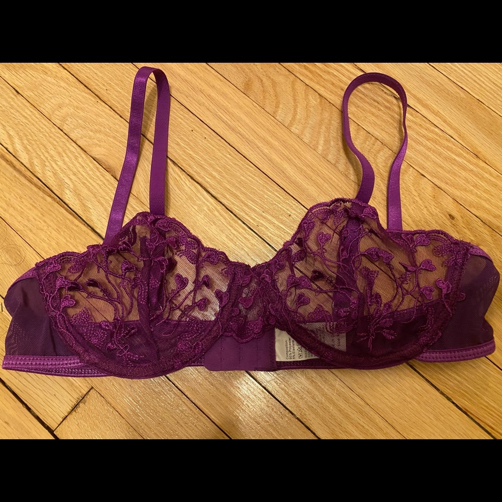 Purple Lace Bra Brand New